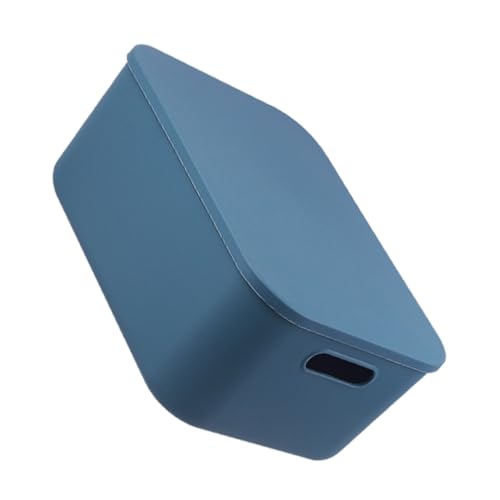 MERRYHAPY 箱 収納ボックス makeup box make up box 大きなおもちゃ収納オーガナイザー 下着ドレッサー ベビーバススポンジ バニティメイクケース 下着ビン pp Blue