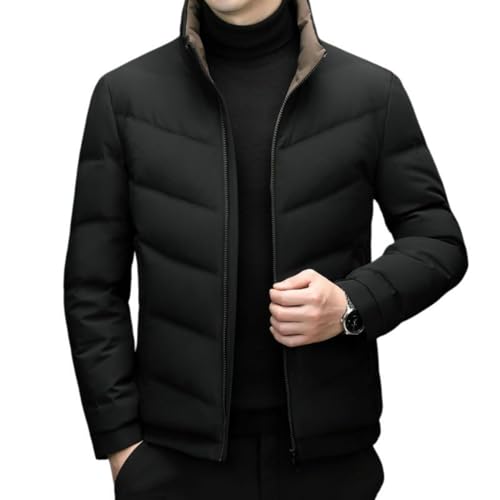 Veste d'hiver courte homme épaisse : fini le froid avec ce blouson léger