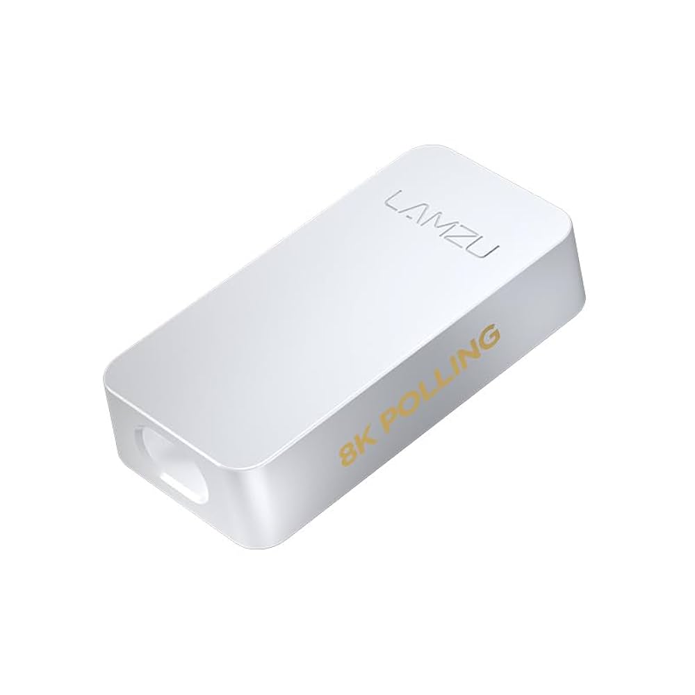 Amazon.co.jp: ラムズ(Lamzu) 8Kドングル(レシーバー) White