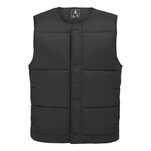 Veste de ski Volcom Layered Up Vest noire homme taille XS contre le froid intense