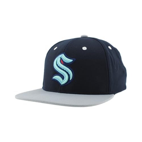 Image of ZHATS NHL Unisex-Adult NHL Officially Licensed Adjustable Snapback Hat Flat Bill Z11 Icon Two Color
