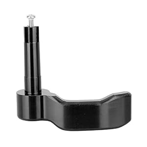 Levier de contrôleur d’accélérateur, Akozon accessoires de remplacement de levier de contrôleur d’accélérateur en alliage d’aluminium pour Polaris Scrambler(Noir)