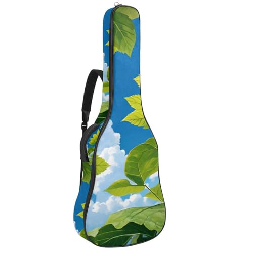 Sac de guitare étanche avec poches et motif coccinelle protecteur