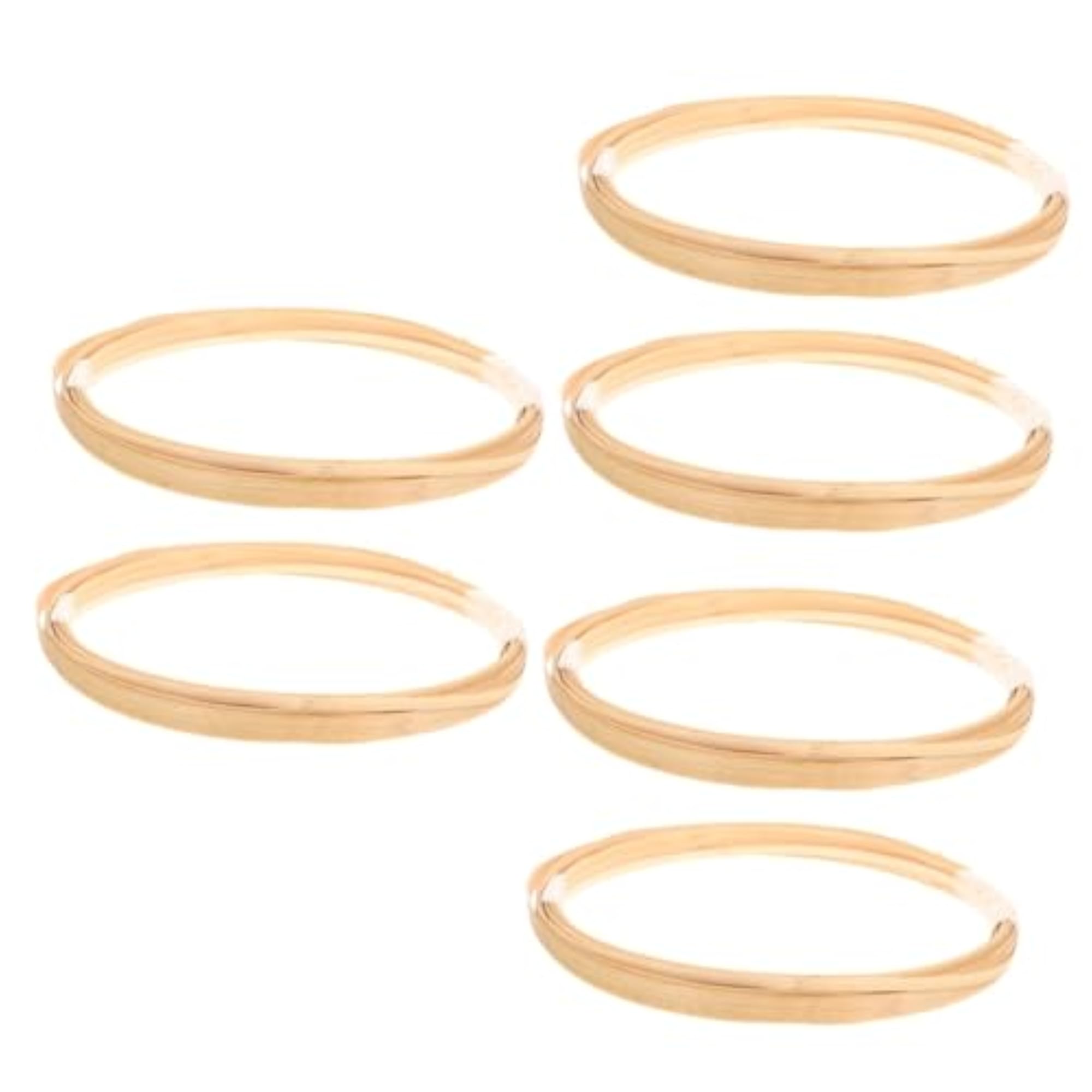 6 Rolls Bundles of Natural Strips for Weaving Crafts