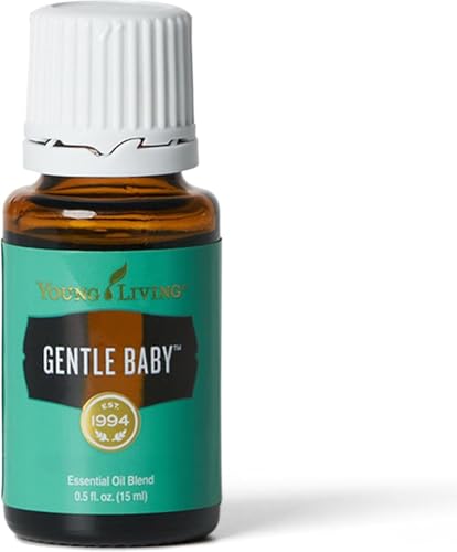 Image of Young Living - Gentle Baby 15ml | Gentle Aroma for Babies | Soothing Skin | Relaxing & Moisturizing Aromatherapy Massage | Infant & Parenting Relaxation | Calming Scent