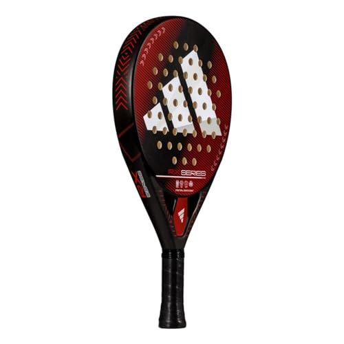 Image of adidas RX Series Red 3.4 Racket - red Black, Round Shape, EVA Soft Performance Foam, Fiberglass