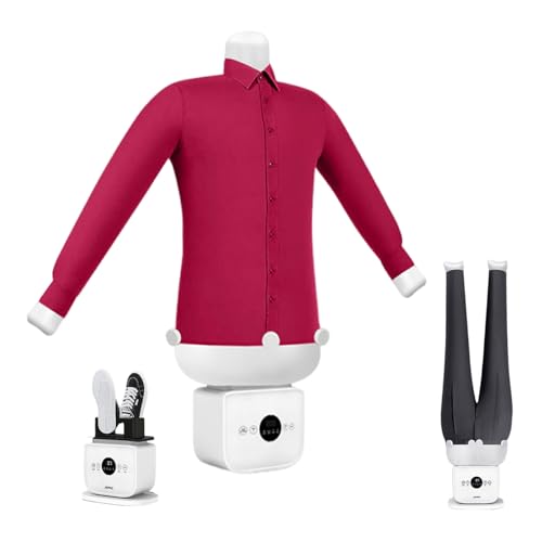 Plancha Rápida En 8 Minutos Con Apagado Automático | Maniquí De Planchado Automático Y Plancha Doméstica Portátil Para Todo Tipo De Tejidos(Standard)