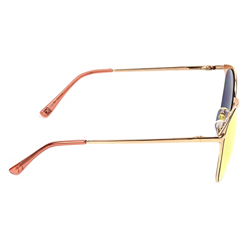 Foster Grant Womens Elsie Sunglasses, Rose Gold, 56mm US3