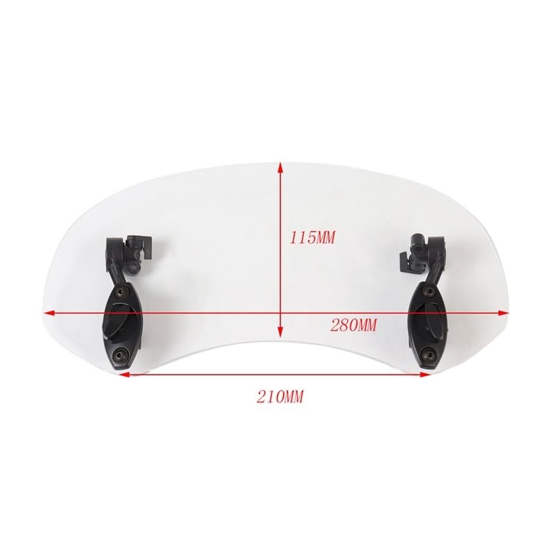 Déflecteur vent pare-brise pour V-Strom DL1050 moto