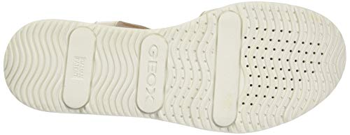 Geox D Gardenia D, Sandali Donna, Beige/Oro