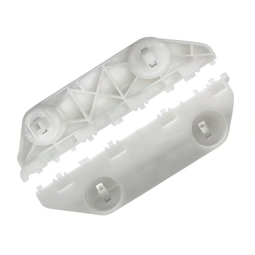 culycey Pack-2 Bumper Bracket Stiffener Kit Front Left and Right Bumper Bracket Replaces 62224-3BG0A/62223-3BG0A Compatible Nissan Models 11-19 Driver and Passenger Side (White)