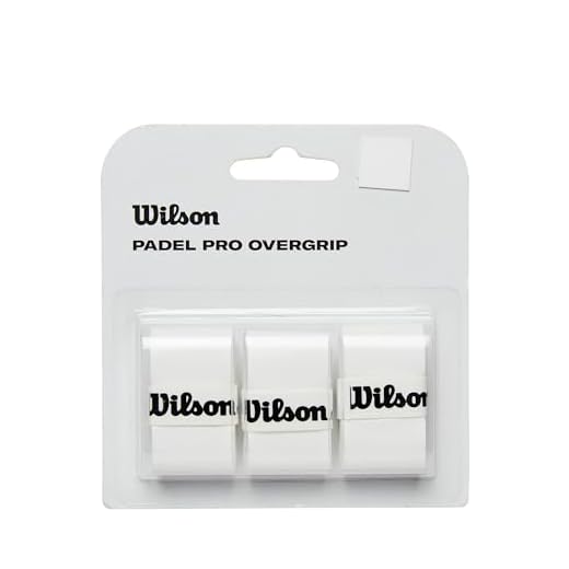 Wilson Sobreempuñadura Padel Pro, Blanco, Pack de 3, WR8416301001