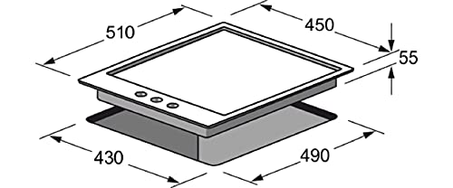 Kaiser Gasherd-Set EH 4747 + KG 4354, Einbaubackofen 45 cm Elektro Backofen, Autark, 50 L,9 Funktionen, Easy clean… – Bild 8