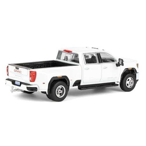 Replica 1:64 GMC Sierra 3500HD Denali Blanca miniatura 3