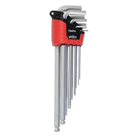 Wiha 66996 ErgoStar 9-Piece Hex L-Key Set Cover