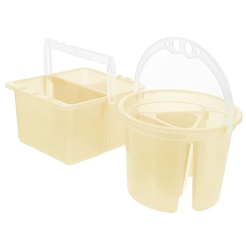 Artibetter Watercolor Brush Cleaning Bucket Reusable Water Bucket for Daily Use Artist Paint Brush Cleaner