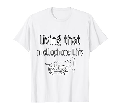 Mellofonista Instrumento Musical Orquesta Melófono Jugador Camiseta