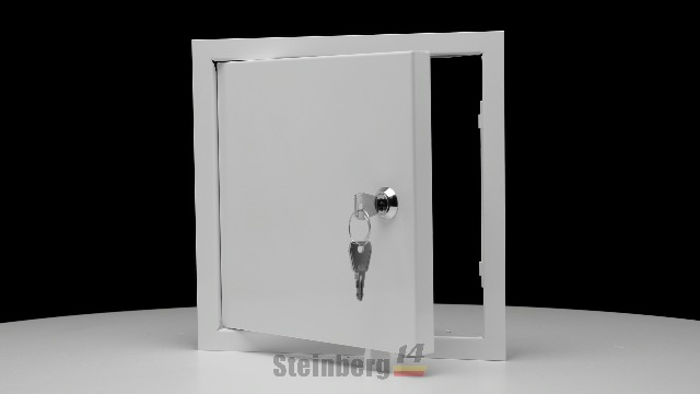 Trampilla De Inspección 20x20cm Acero Inoxidable - Acceso Fácil Para Mantenimiento