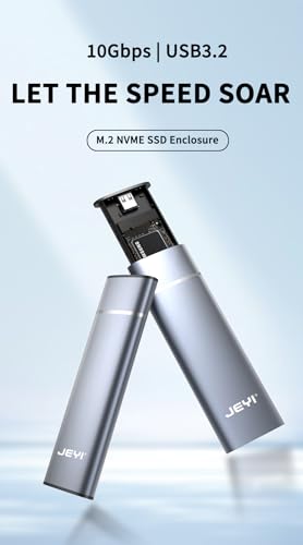 JMT JY--M12 Carcasa SSD M.2 10Gbps USB-C NVMe miniatura 7