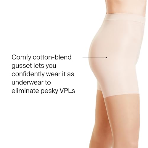 Image of SPANXshape Mid-Thigh Sheers - Full Length - Comfortable Tummy Control Shapewear - Invisible Body Shaper