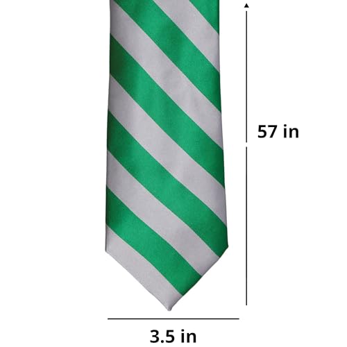 Image of tiemart Men's Striped Tie Standard Length