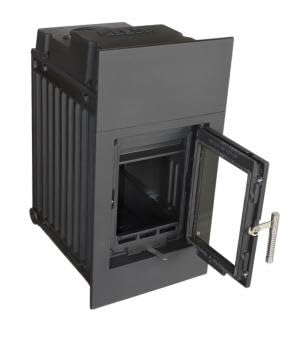 LEDA Diamant H10 Kachelofeneinsatz, Gusseisen, 74,5 x 36,0 x 54,4...