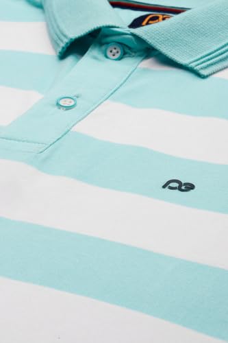 Image of Peter England Men's Cotton Regular Fit Polo T-Shirt
