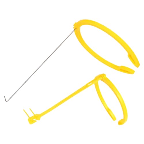 Abaodam 2Pcs Pig Insemination Clips Durable Artificial Insemination Tool for Livestock Lightweight Stents Clip for Efficient Breeding Reliable Material for Enhanced Conception Rates