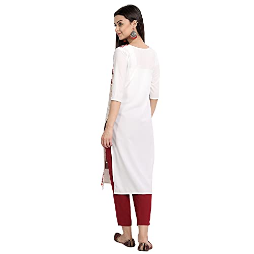 Image of Women's Crepe Regular Kurta