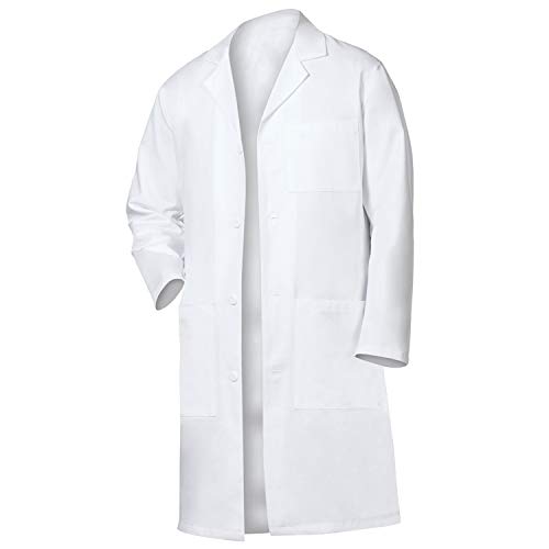 VeronicaUnisex Lab coat white (L)