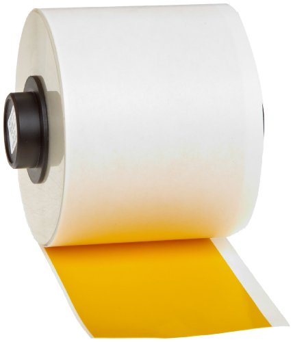 Brady HandiMark B-595 Vinyl Film, Yellow Indoor/Outdoor Tape, 2