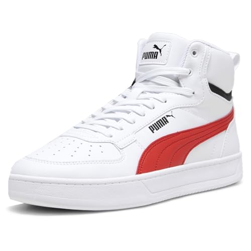 PUMA Caven 20 Mid Mens Basketball 14 DM US WhiteRedBlack2