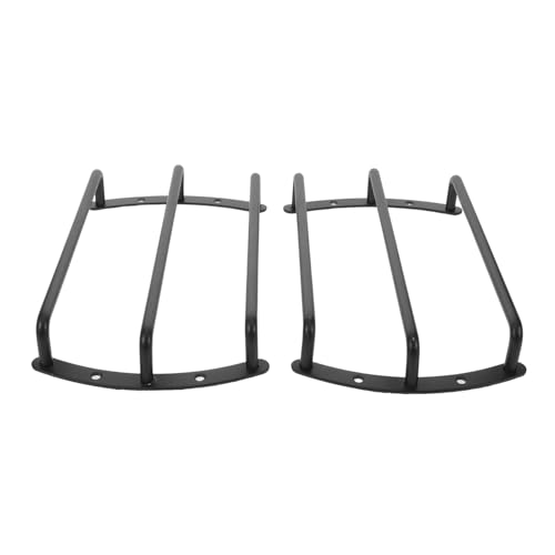 STAHAD カー用スピーカーグリルカバー メタル製サブウーファーガード 強化バス出力 耐久保護 ブラック ユニバーサル対応 簡単取付 音響保