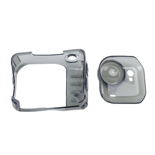 TIKATARER Funda Protectora para Cámara, Cubierta de TPU Antiarañazos a Prueba de Golpes, Protector de Tapa de Lente con Cordón, Ideal para Viajes Vlog y Uso Al Aire Libre
