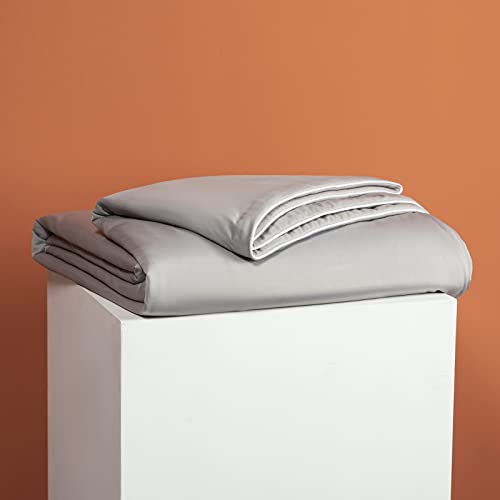 Image of LLanCL Cooling Blankets for Hot Sleepers - Cool Like Ice Cream Blanket for Summer, Lightweight Double-Sided Cooling Comforter Quilt(Twin Size 59 inch x 79 inch Grey)
