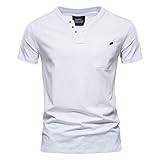 Occasione: questa maglietta sportiva a maniche corte è perfetta per uso interno ed esterno, casa, spiaggia, ufficio, feste, club, scuola, tennis, golf, ecc. Si abbina perfettamente a pantaloni, leggings o jeans.
