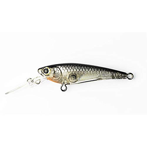 Daiwa SC Shad leurre suspendu 5,1 cm couleur cristal noir doré unique