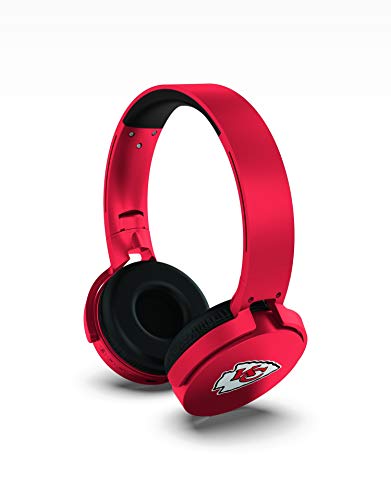 NFL Kansas City Chiefs Wireless Bluetooth Headphones, Team...