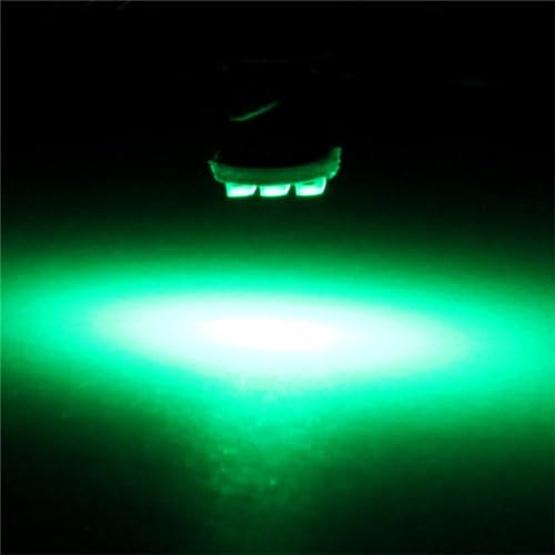 Pack 4 Lámparas LED Verde T4/T4.2 Neo Wedge 3-3014SMD miniatura 7