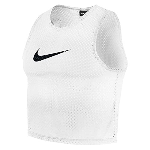 Nike Training Bib I T-Shirt, Hombre, White/Black, XXS
