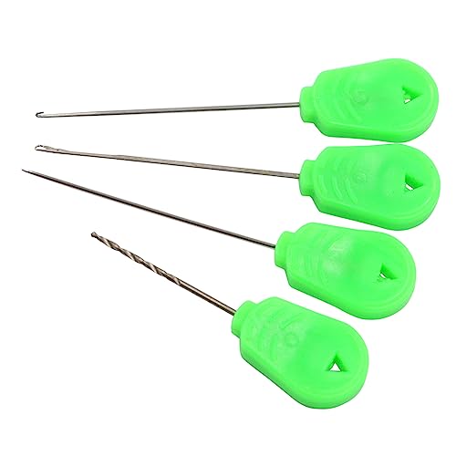 YPBEW 4 in 1 Baits Needle Baiting Tackle Rig Tools Carp Fishing Baits Equipment Stainless Steel Fishing Rigging Baits Needle Professional Fishing Tool Set