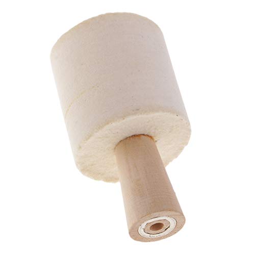 YNuo Anello Bracciale lucidatura Combinazione Solid Feltro Buff lucidatura lucidatura Attrezzi dei monili for Cinque Centimetri Diametro dell'anello del Braccialetto del (Color : Beige)