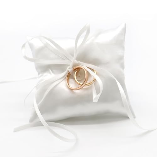 Croci Ceremony Hundegeschirr für Eheringe, H-Geschirr mit Ringkissen, für Hochzeit, verstellbar, Größe M/48-70 cm