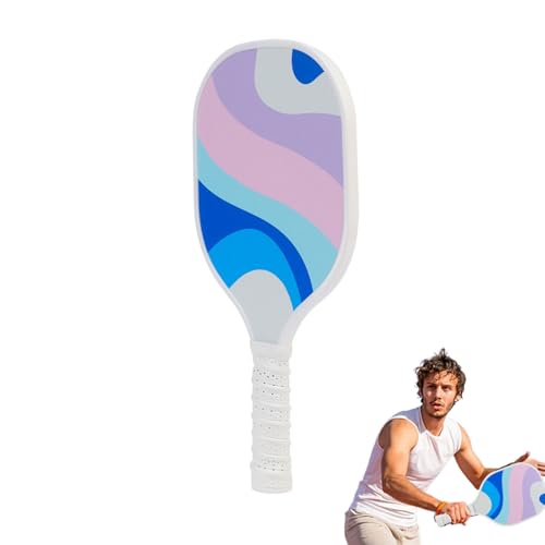 Pagaie en bois avec poignée antidérapante pour le pickleball