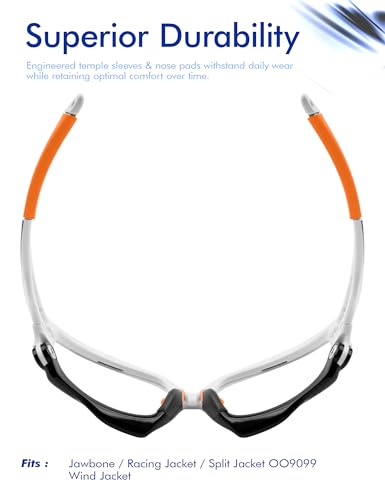 Image of SAUCER Replacement Earsocks Temple Sleeve for Oakley Jawbone Racing Jacket Sunglass