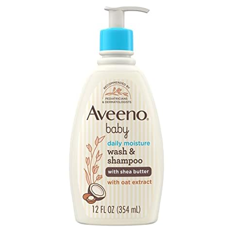 Aveeno Baby 2-in-1 Wash & Shampoo Cover