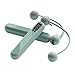 MOMOJIA Weighted Jump Rope with Counter with Digital Counter for Indoor Outdoor Fitness Weight Loss Exercise Adjustable