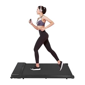 Walking Pad mit Fernbedienung und LED-Anzeige, Under Desk Treadmill Walking Pad, kleines tragbares Laufband für Büro & Zuhause, kleines kompaktes Laufband