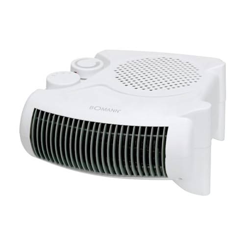 Calefacción por ventilador - Calefacción eléctrica - Radiador por ventilador - Calefacción adicional - Termostato regulable - 2 niveles de calor - Función de refrigeración - 2000 W - Boman HL 1095 CB
