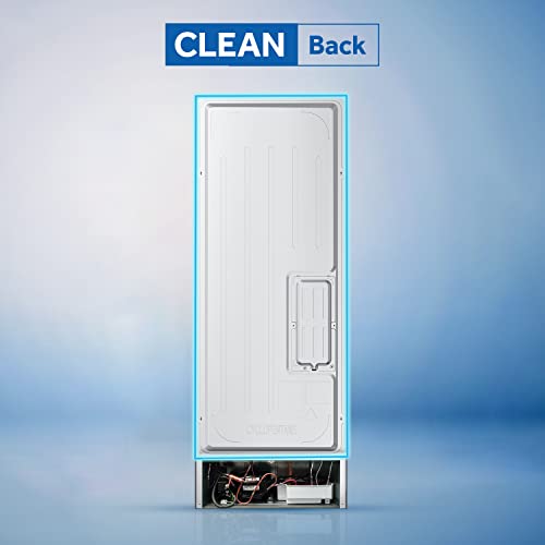 Image of Haier 345 L 3 Star Triple Inverter Frost Free Double Door Refrigerator Appliance Convertible (HEF-35TKS, Black Brushline)